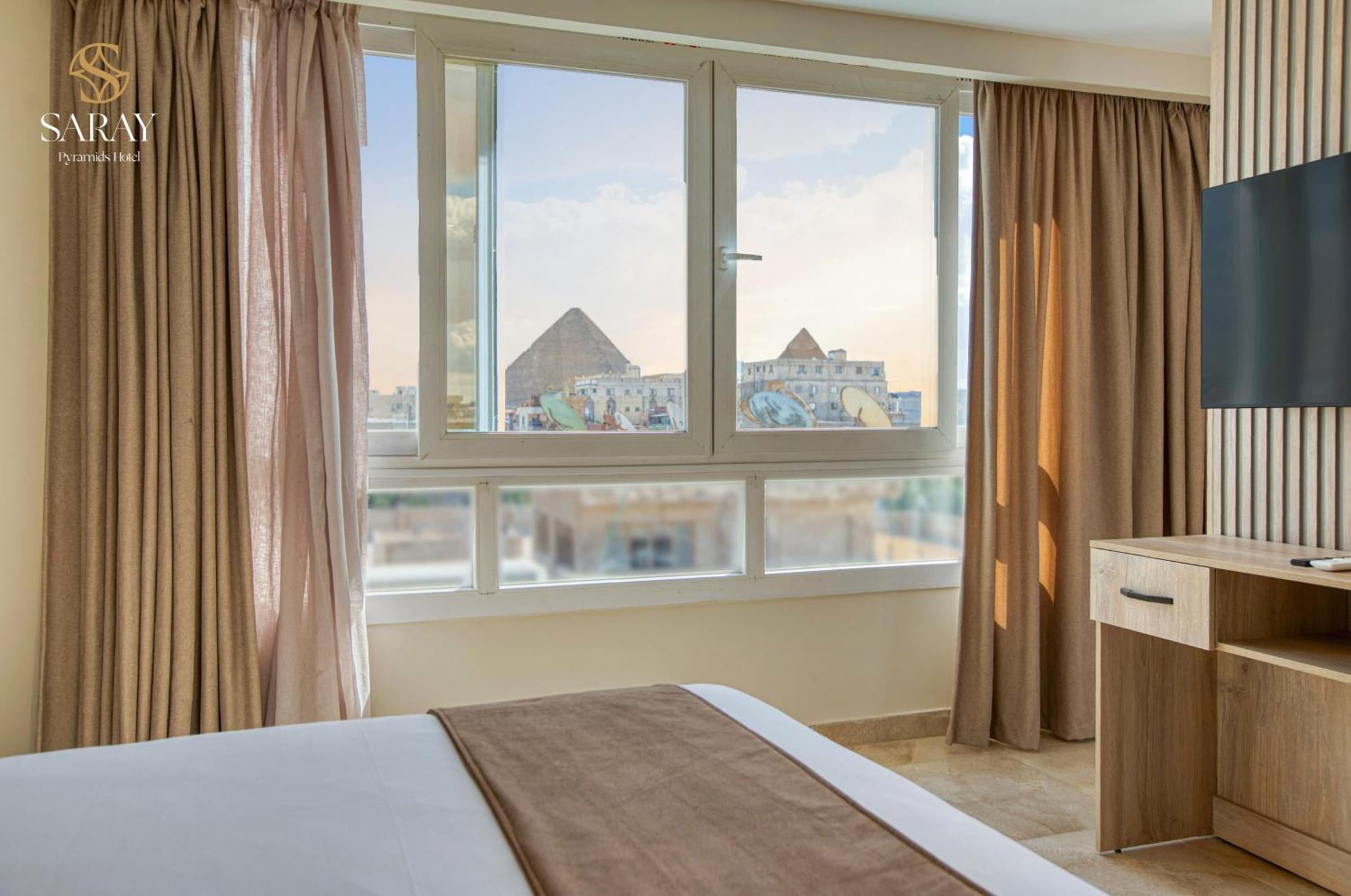 Kafret el-Gabal Saray Pyramids & Museum View Hotel מראה חיצוני תמונה