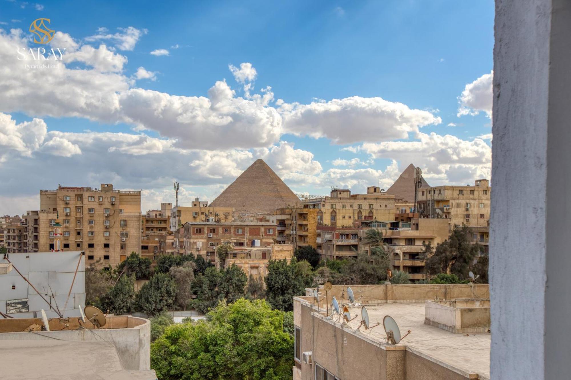 Kafret el-Gabal Saray Pyramids & Museum View Hotel מראה חיצוני תמונה