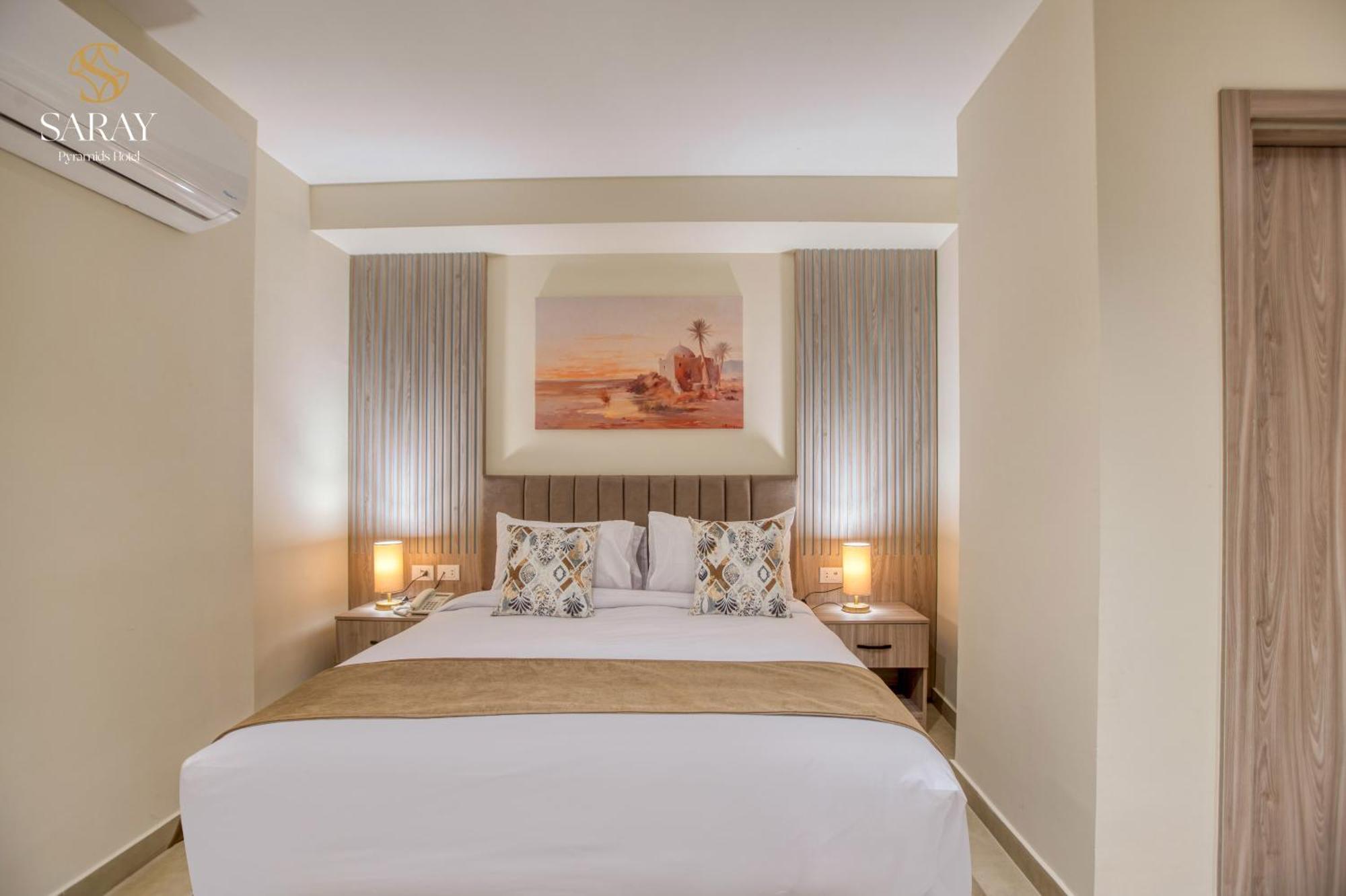 Kafret el-Gabal Saray Pyramids & Museum View Hotel חדר תמונה