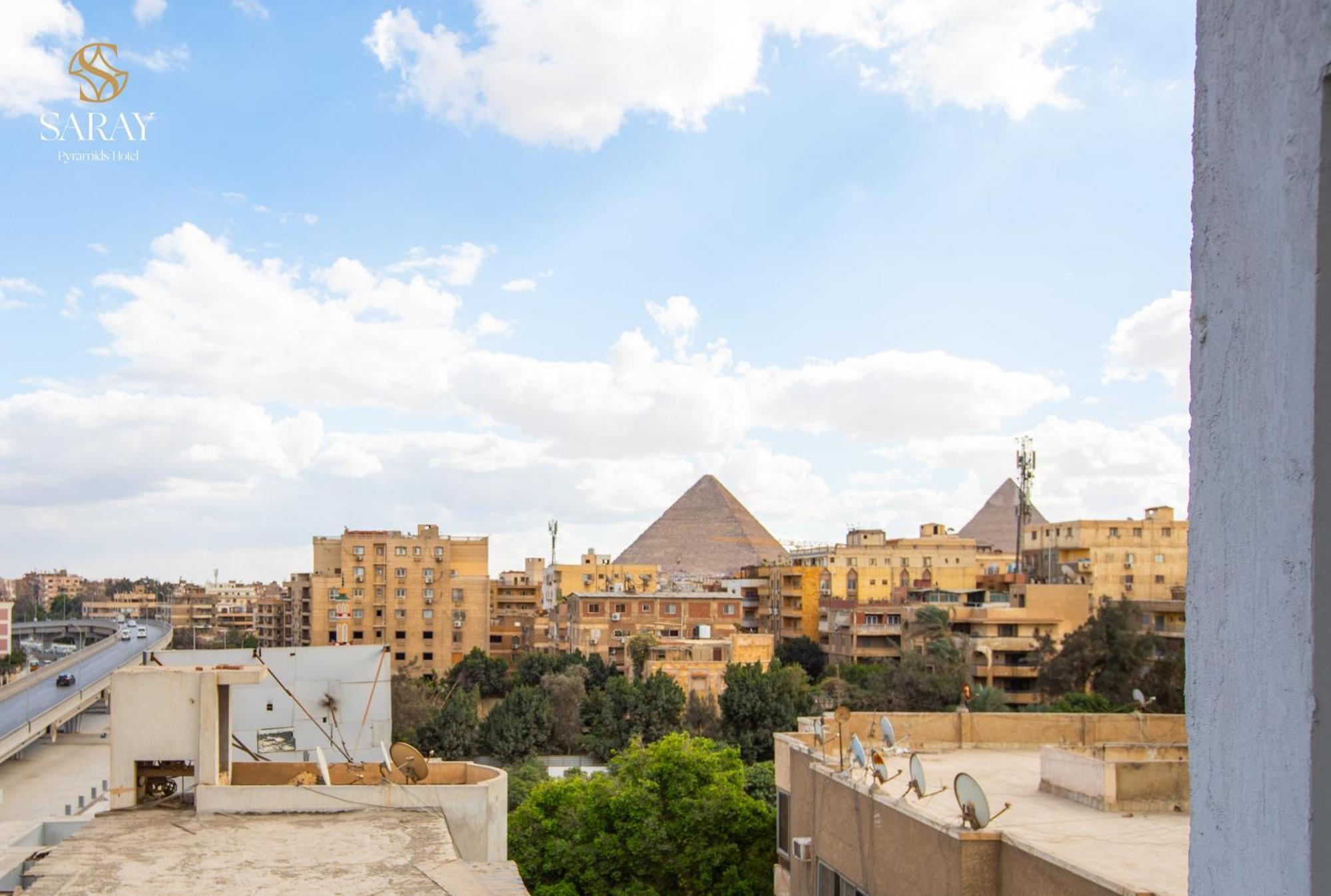 Kafret el-Gabal Saray Pyramids & Museum View Hotel חדר תמונה