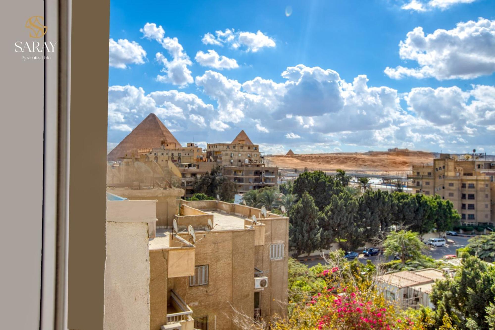 Kafret el-Gabal Saray Pyramids & Museum View Hotel חדר תמונה